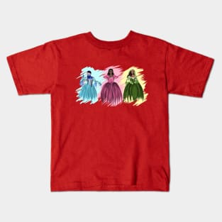 Revolutionary Spider-Sisters Kids T-Shirt